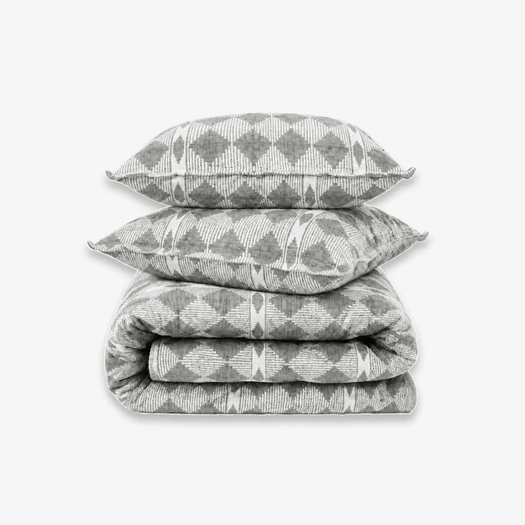 Zarf Plush Baby Size AC Blanket With One Pillow Cover - Lunar Dust