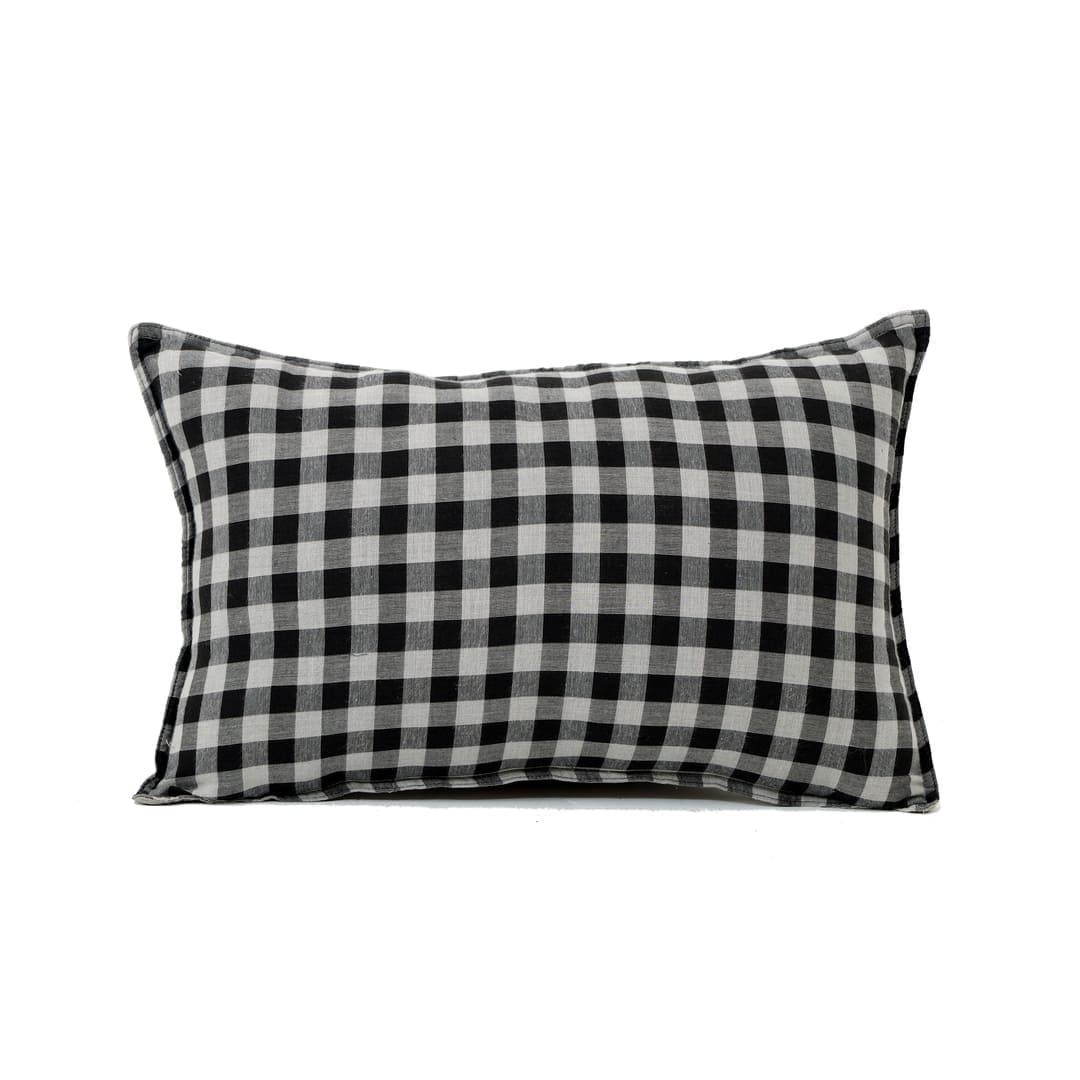 Zarf Linen Blend Bedding Set Of 9 - Twilight