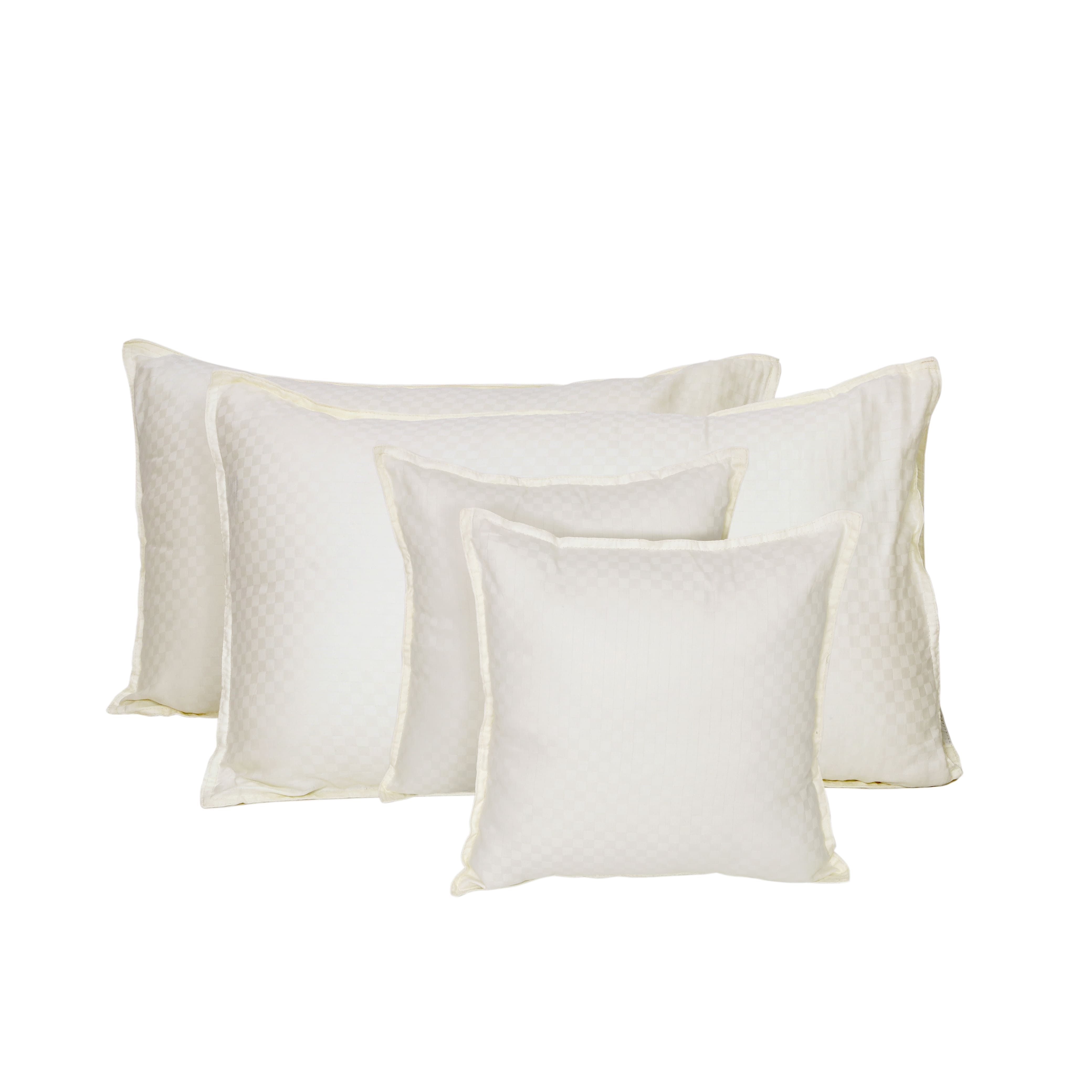 Egyptian Cotton Pillow Covers- Set Of 2 - Ivory