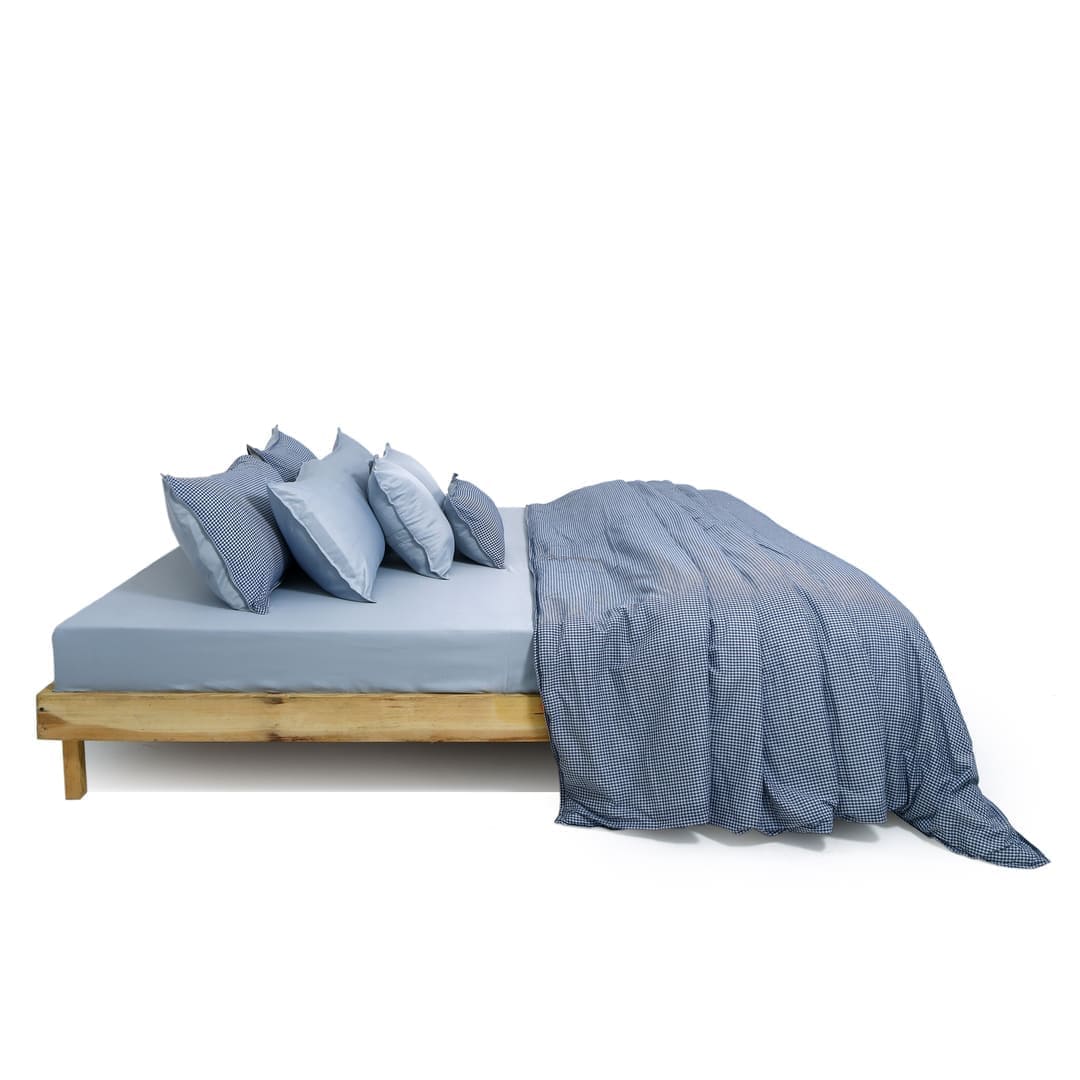 Zarf Linen Blend Bedding Set Of 9 - Cambridge