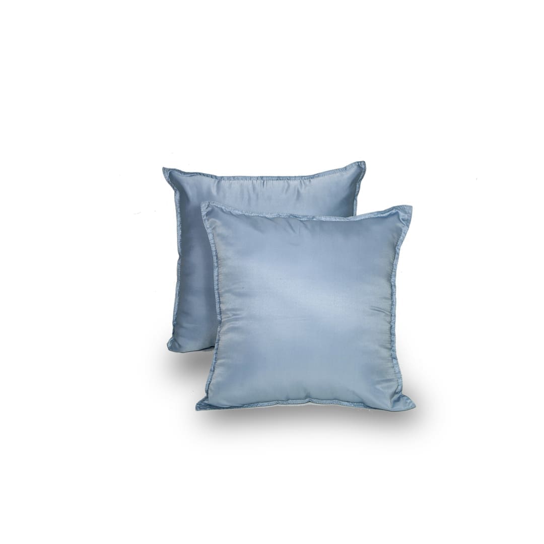 Italian Weave Cushion Covers- Set Of 2 - Skyline