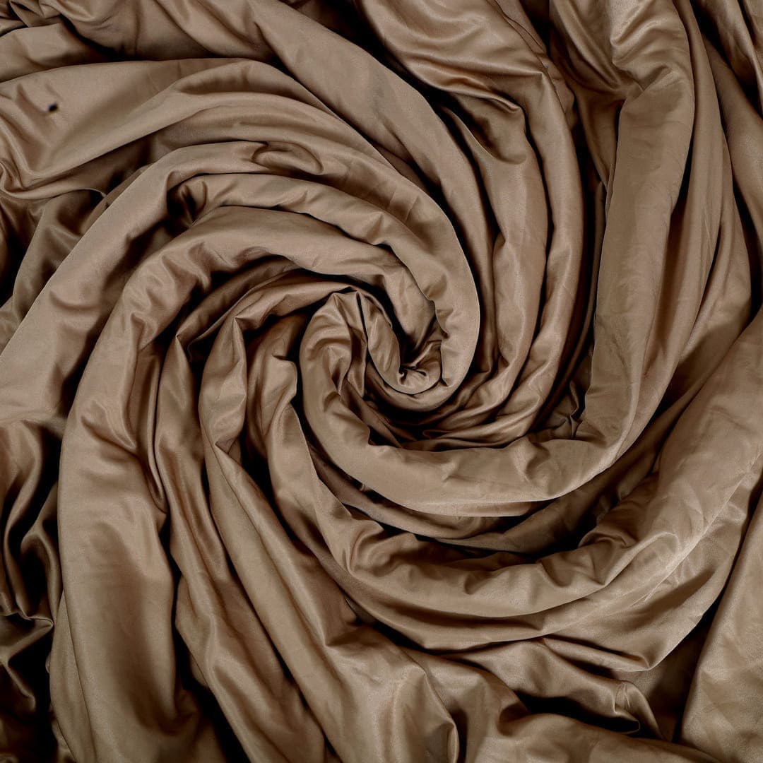 Zarf Italian Staple Weave Bedding Set Of 8 - Caramel