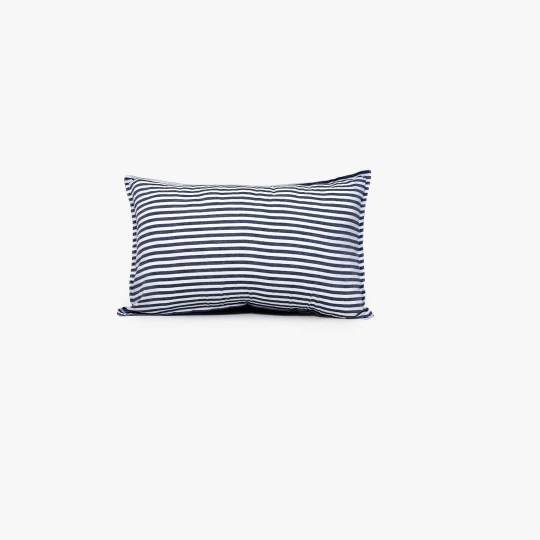 Zarf Linen Blend Bedding Set Of 9 - Nautical