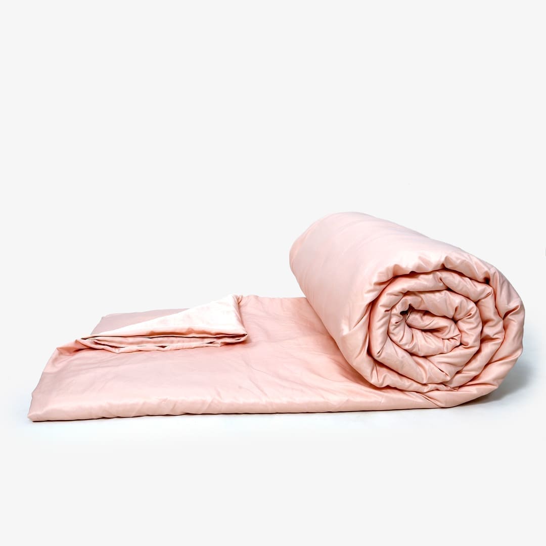 ZARF Italian Staple Weave Bedsheet With 2 Designer Pillow Cases, 2 Solid Pillowcases & 2 Cushion Covers - Dahlia
