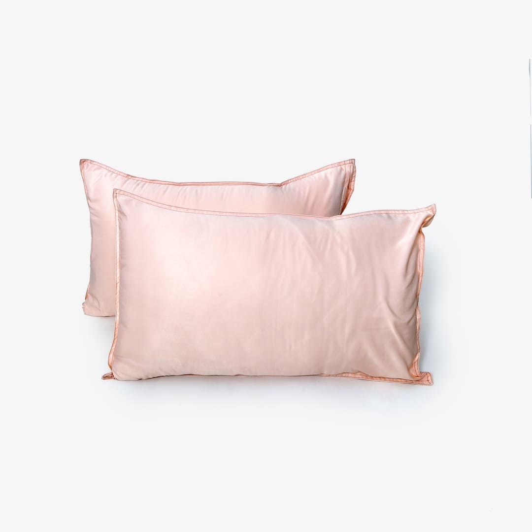 Italian Weave Pillow Covers- Set Of 2 - Dahlia