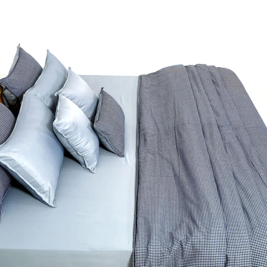Zarf Linen Blend Bedding Set Of 9 - Cambridge