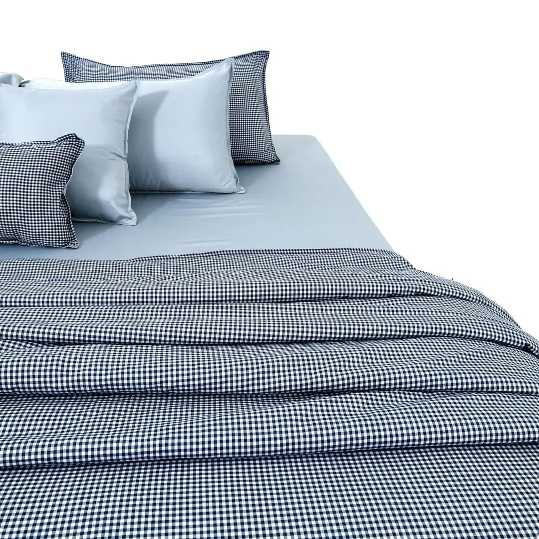 Zarf Linen Blend Bedding Set Of 9 - Cambridge