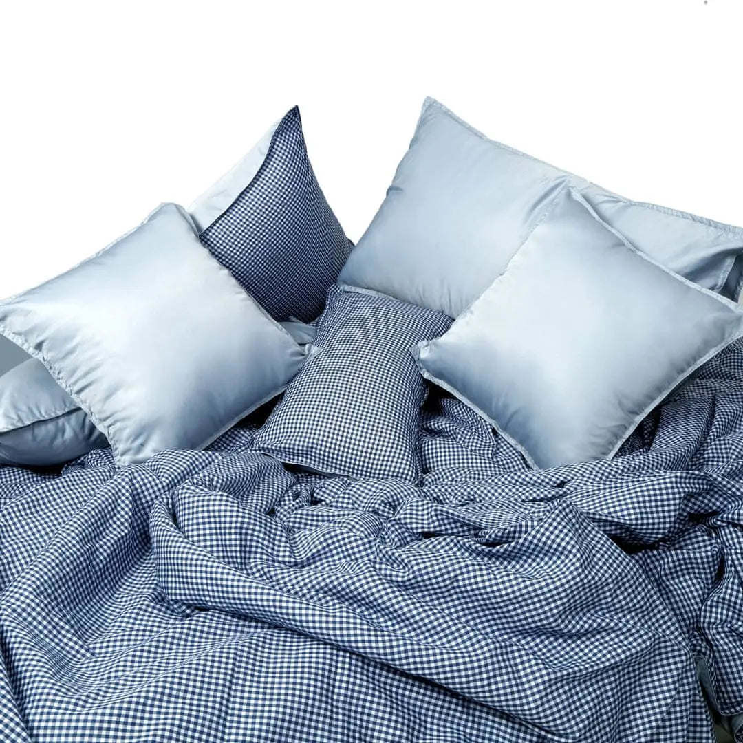 Zarf Linen Blend Bedding Set Of 9 - Cambridge