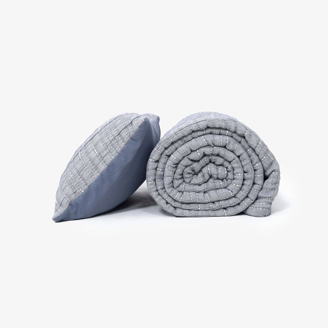 Zarf King Size Pure Cotton Cottage Blanket with 2 Pillowcases and 1 Cushion Cover - Dreamtide