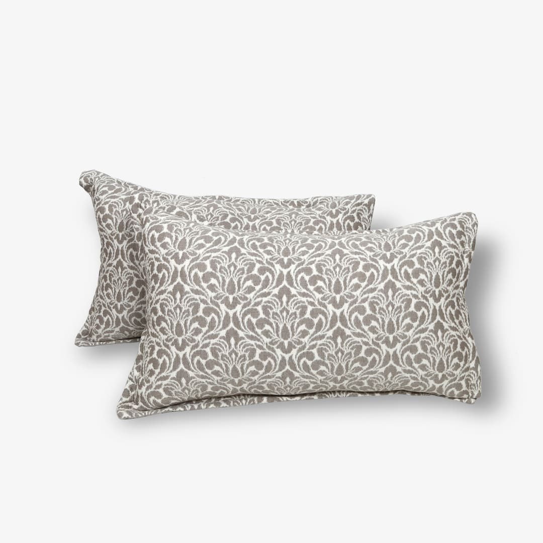Zarf King Size Pure Cotton Cottage Comforter with 2 Pillowcases - Oatshade