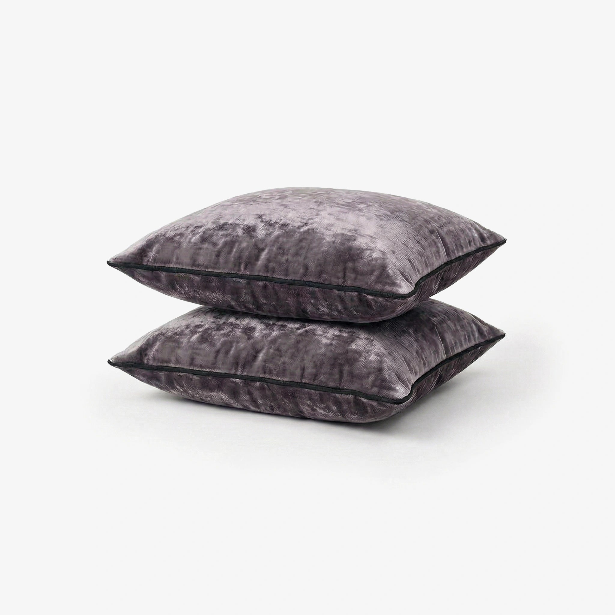 AC Blanket Cushion Covers-Set of 2 - Mauve