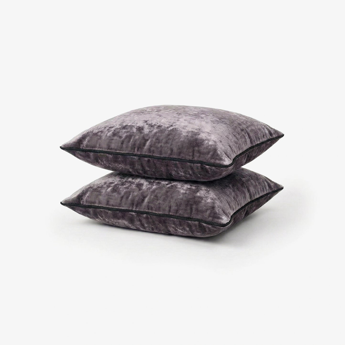 AC Blanket Cushion Covers-Set of 2 - Mauve