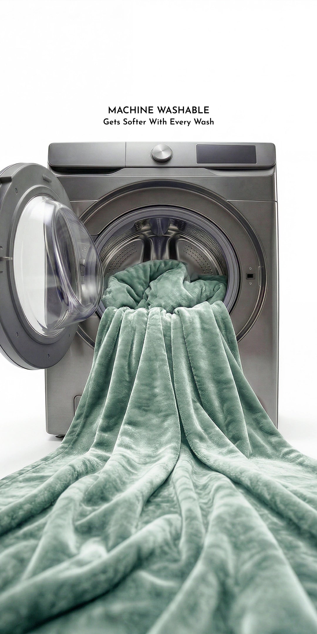 Zarf Ultra-Warm Luxury Winter Blanket With Two Cushion Covers - Meadow