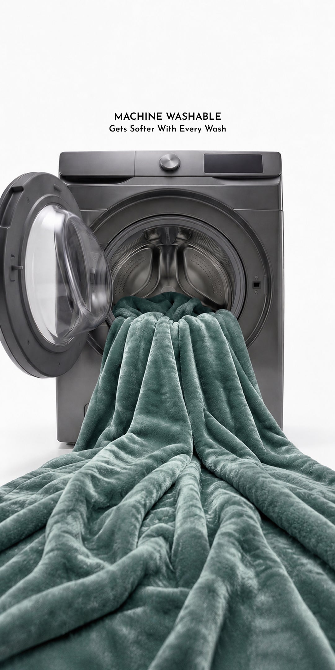 Zarf Ultra-Warm Luxury Winter Blanket With Two Cushion Covers - Meadow