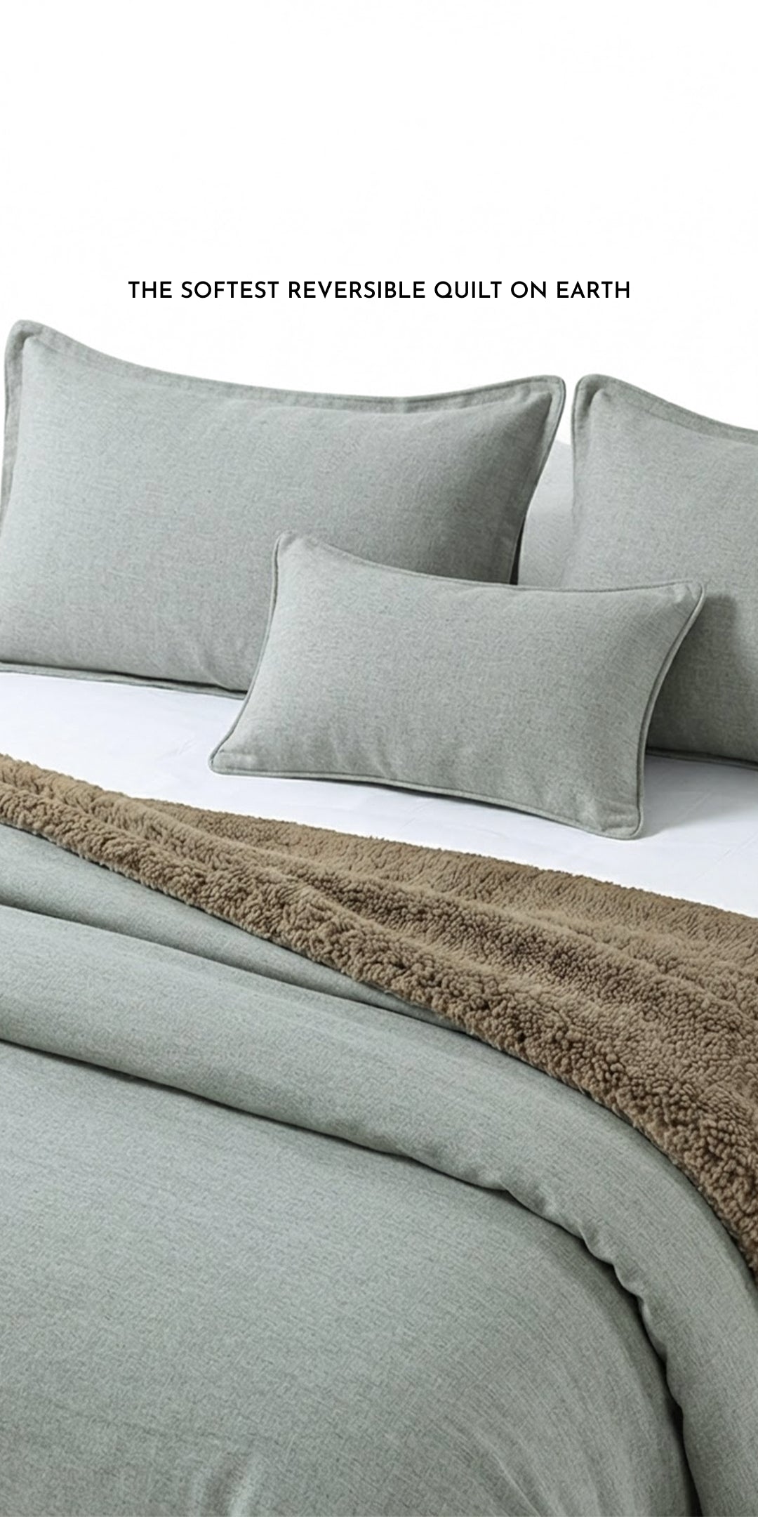 Zarf Reversible Quilt For Single Size Bed With 2 Pillow Covers and 1 Cushion Cover - Mynte
