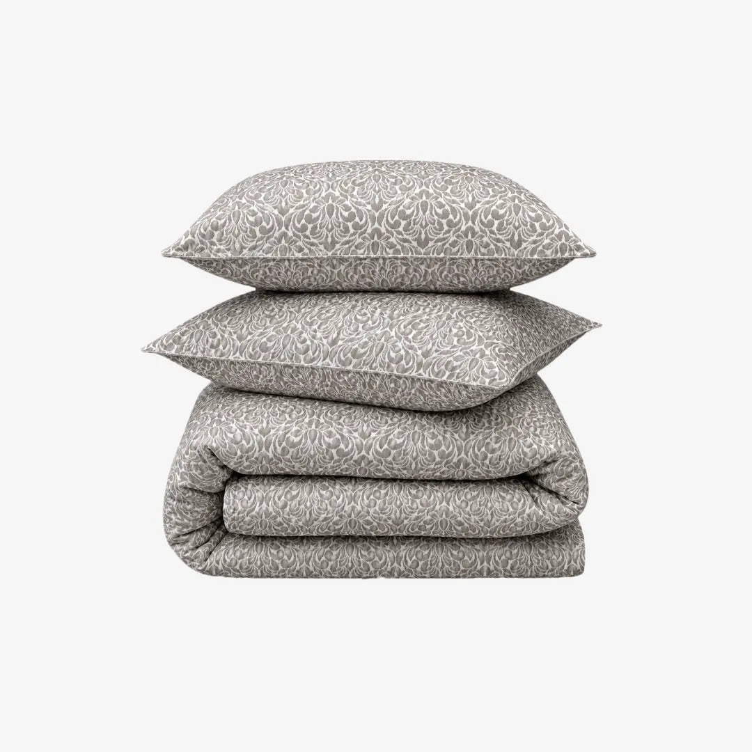 Zarf Plush Baby Size AC Blanket With One Pillow Cover - Oatshade