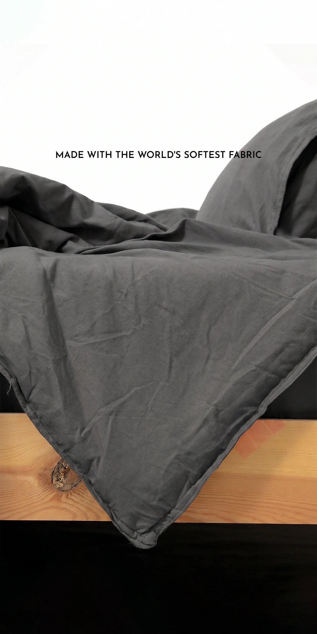Zeries Quilt For Single Size Bed With 2 Pillow Cases & 2 Cushion Covers - Obsidian
