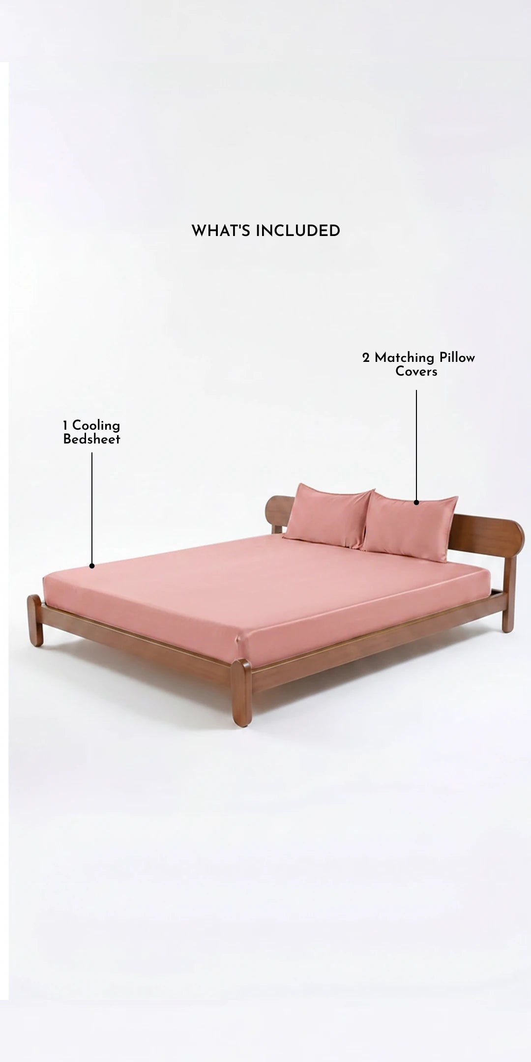 ZARF Italian Weave Fitted Bedsheet - Orchid