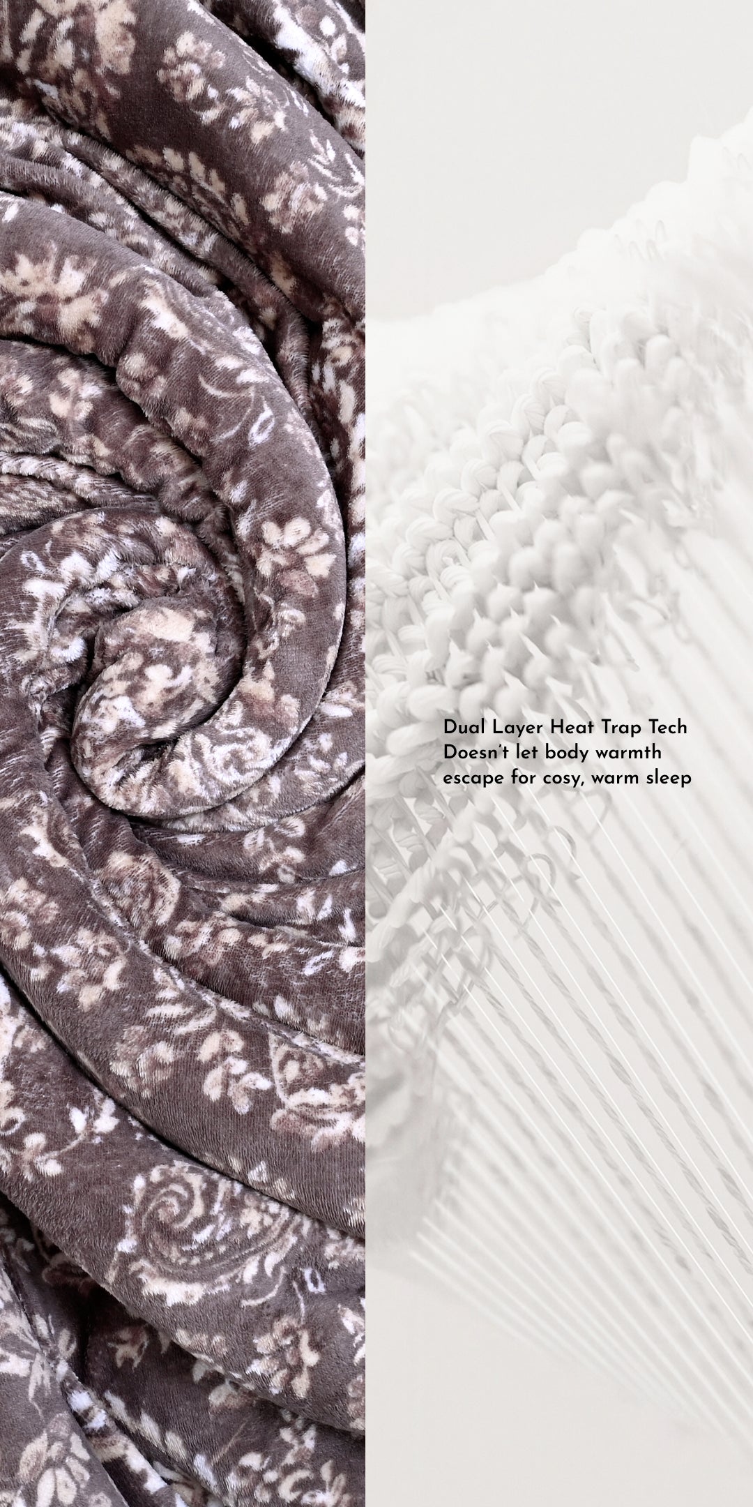 Zarf Reversible Quilt For Single Size Bed With 2 Pillow Covers and 1 Cushion Cover - Paisley