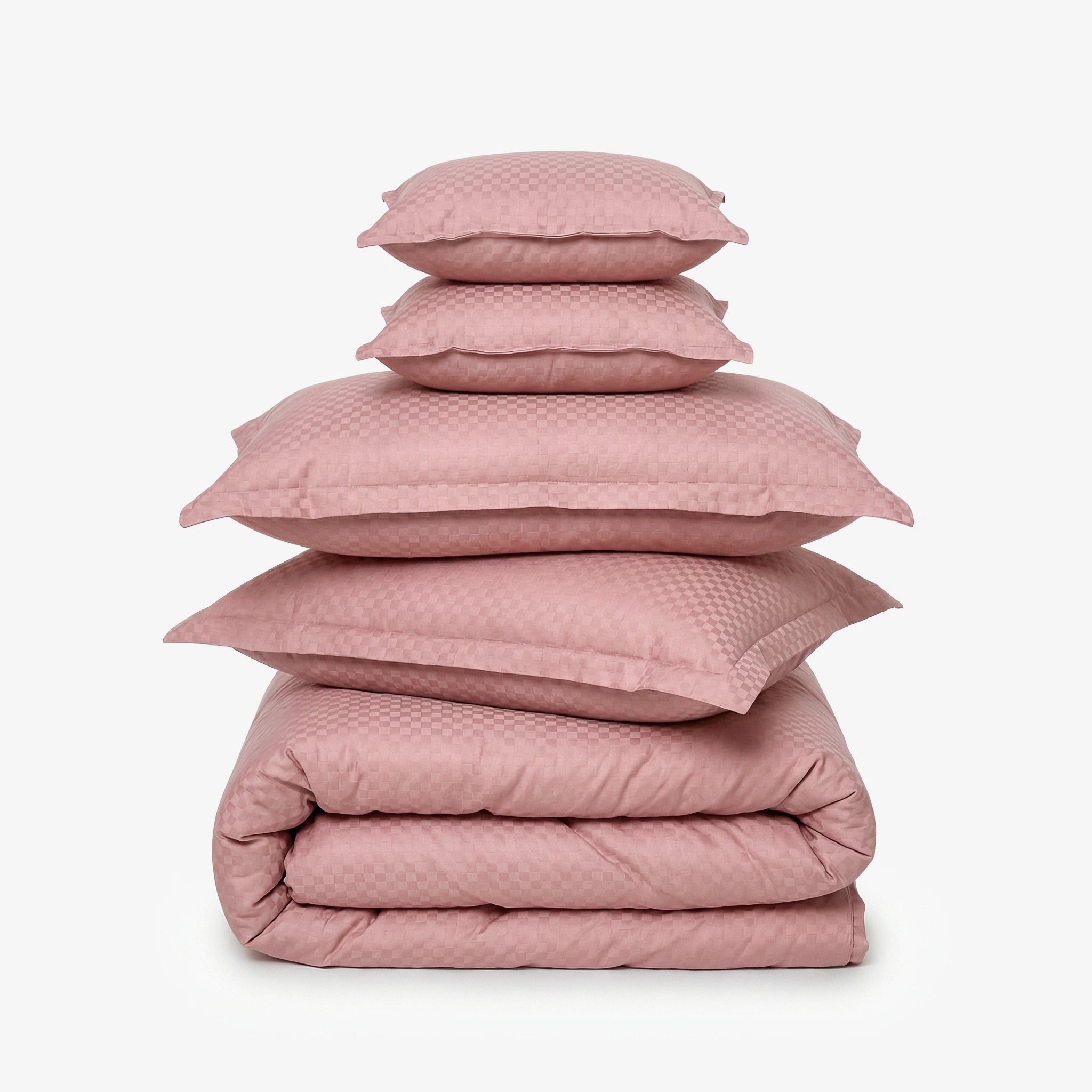 Zarf Egyptian Cotton Bedding Set Of 6 - Petal