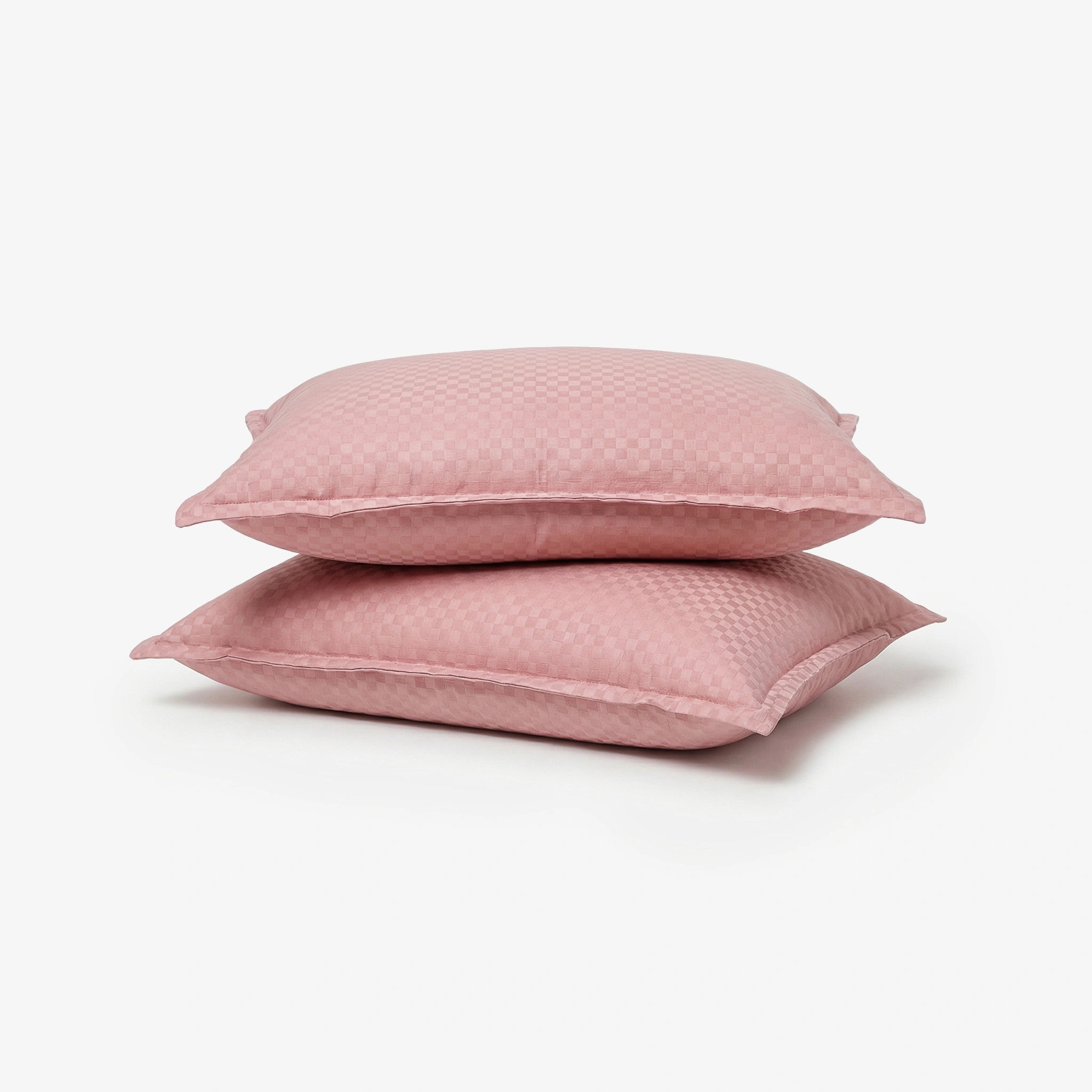 Egyptian Cotton Pillow Covers- Set Of 2 - Petal