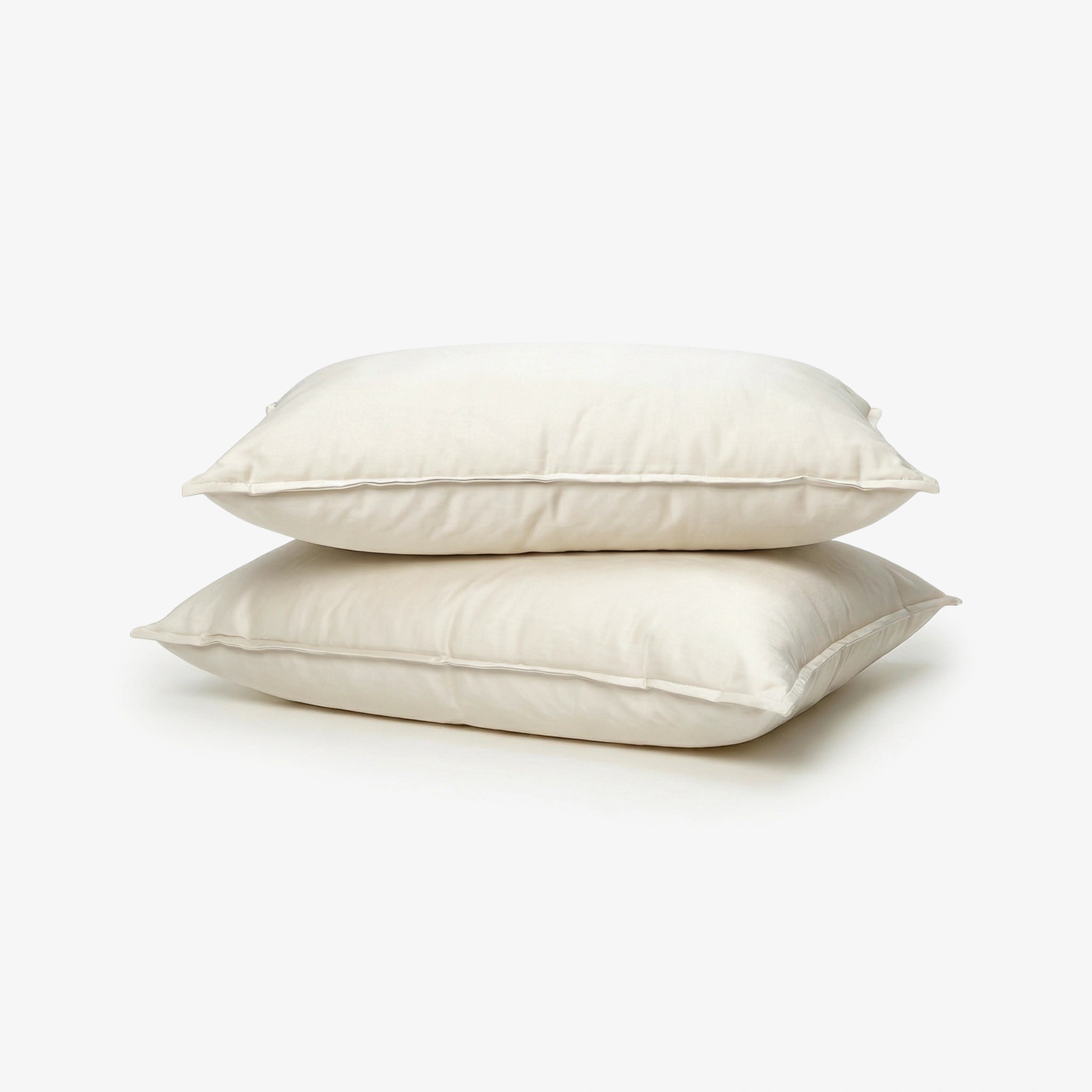 Italian Weave Pillow Covers- Set Of 2 - Porcelain