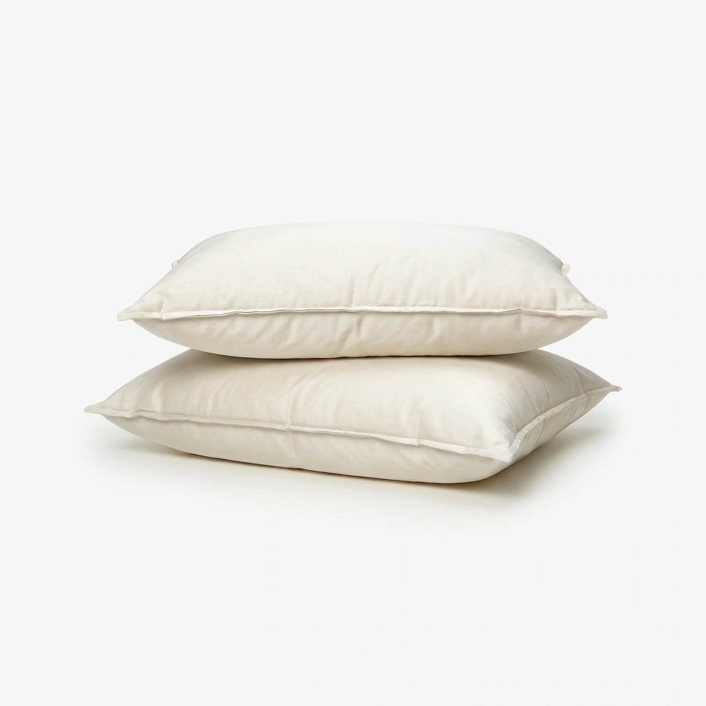 Italian Weave Pillow Covers- Set Of 2 - Porcelain