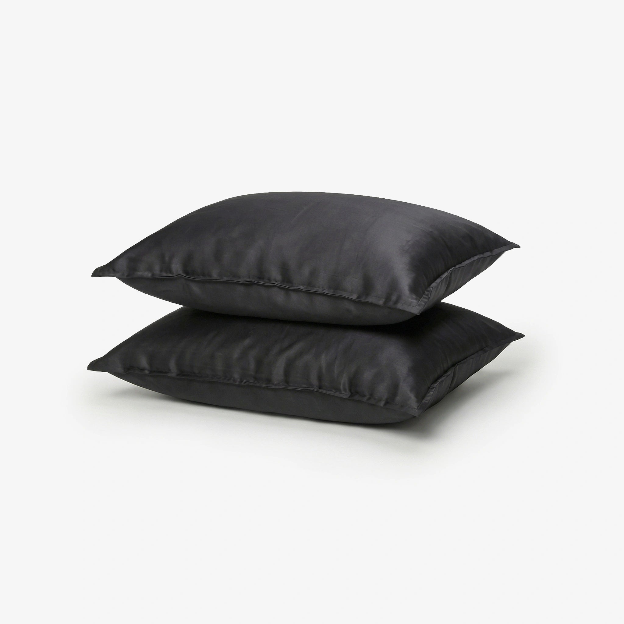 Egyptian Cotton Cushion Covers- Set Of 2 - Raven