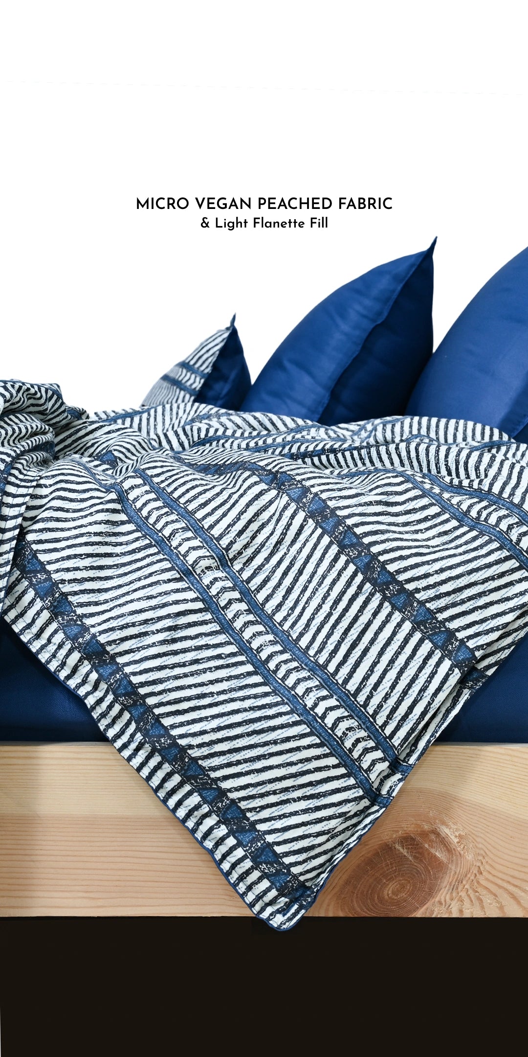 Zarf AC Comforter Bedding Set Of 9 - Reef