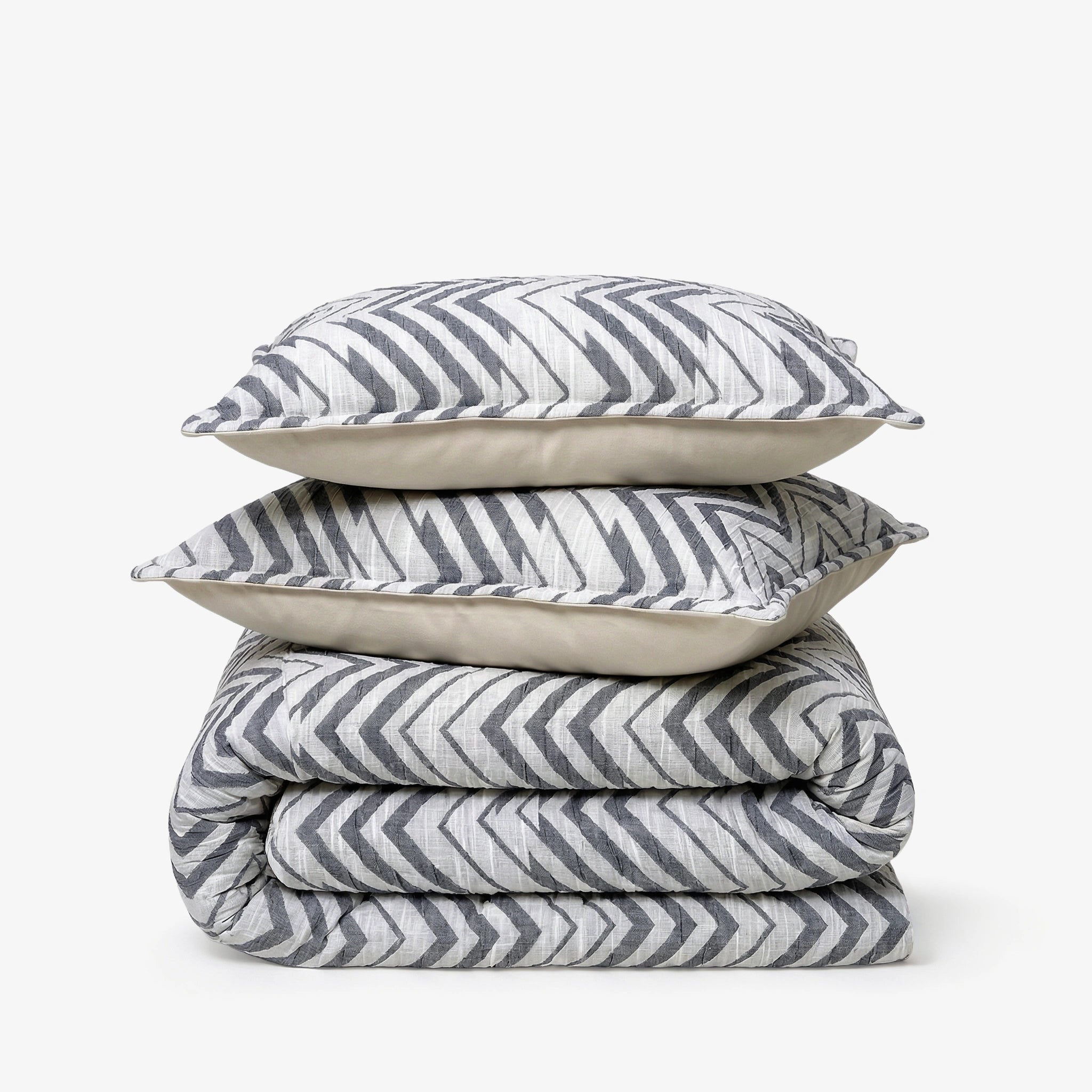 Zarf California King Size Plush Cotton AC Blanket With 2 Pillow Cases - Sapphire