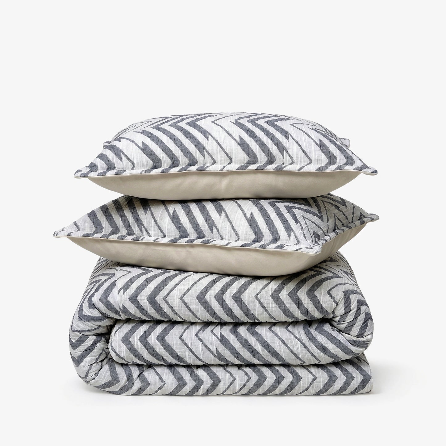 Zarf California King Size Plush Cotton AC Blanket With 2 Pillow Cases - Sapphire