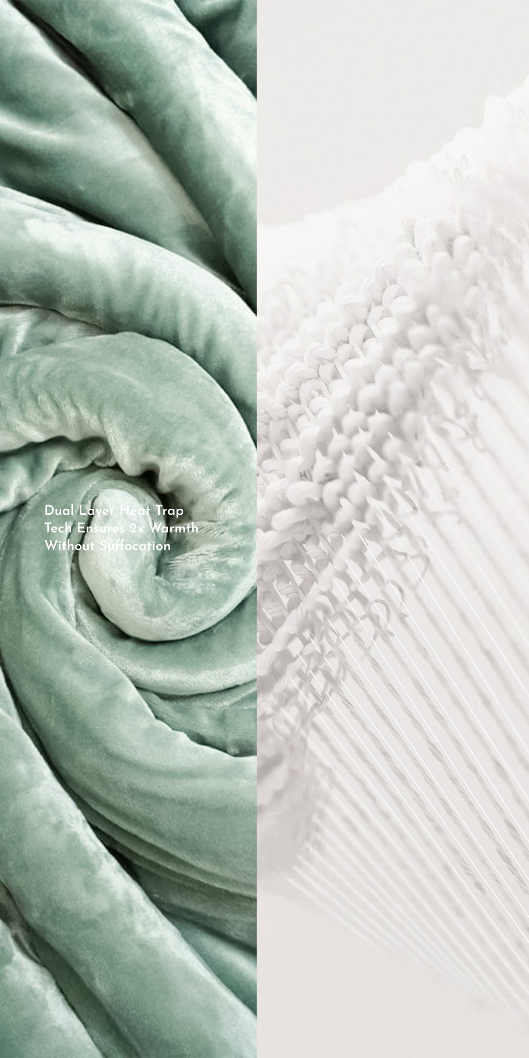 Zarf California King Size Reversible Quilt With 2 Cushion Covers - Seafoam