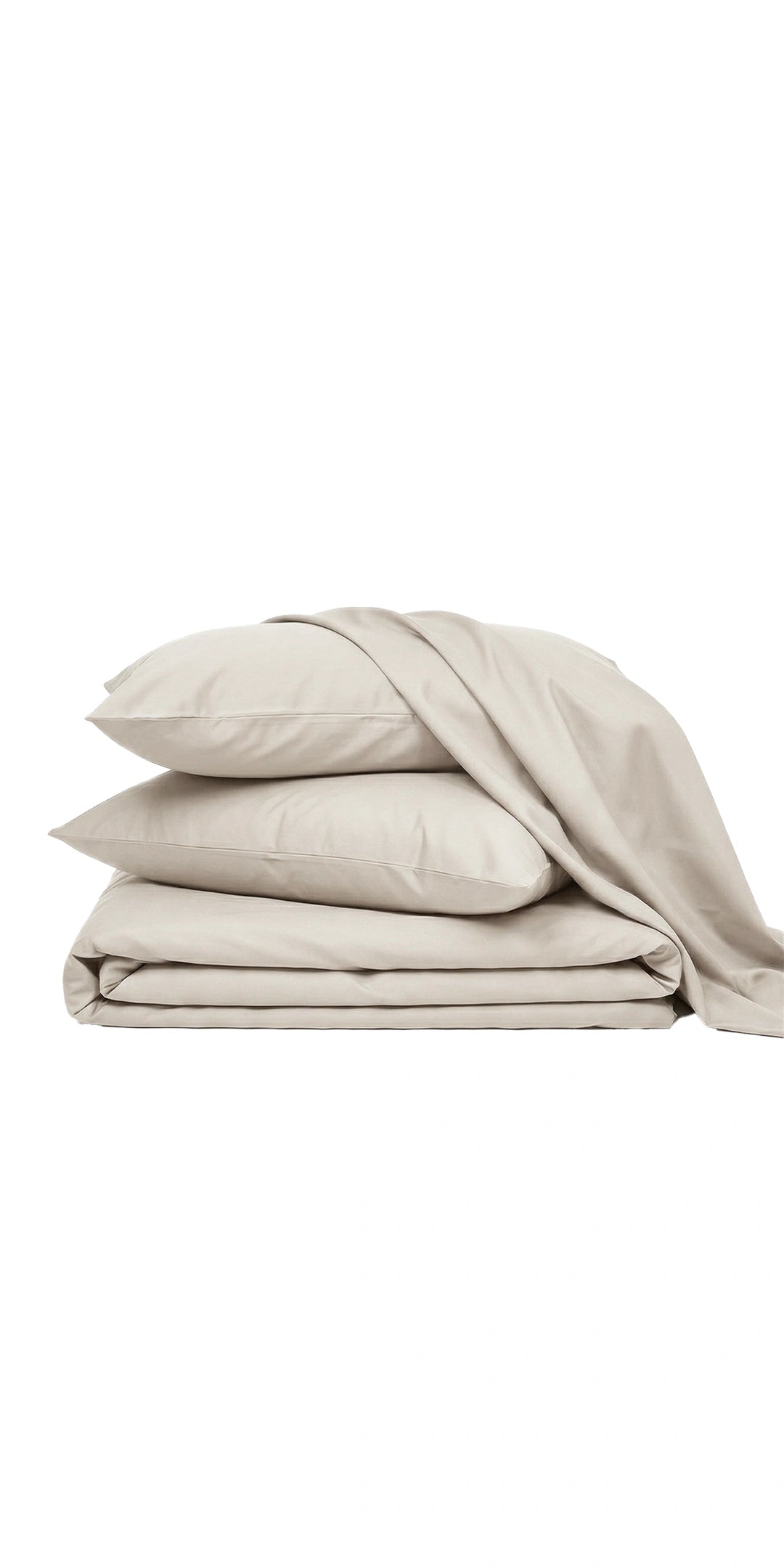 Zeries Egyptian Cotton Bedsheets With 2 Pillow Cases & 2 Cushion Covers - Shell