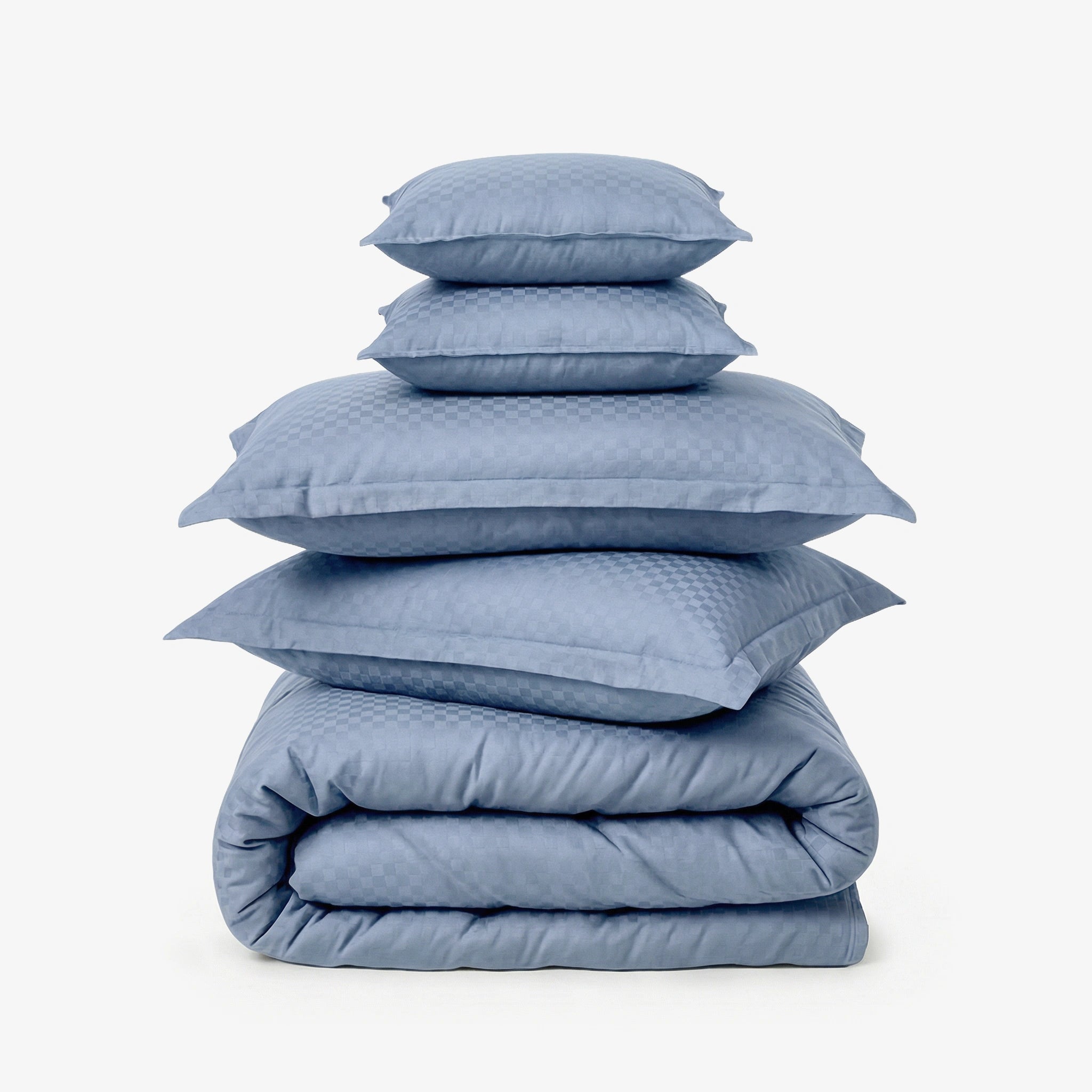 ZARF Egyptian Cotton Comforter With 2 Pillowcases & 2 Cushion Covers - Sienna