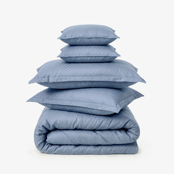 Zarf Egyptian Cotton Bedding Set Of 6 - Sienna