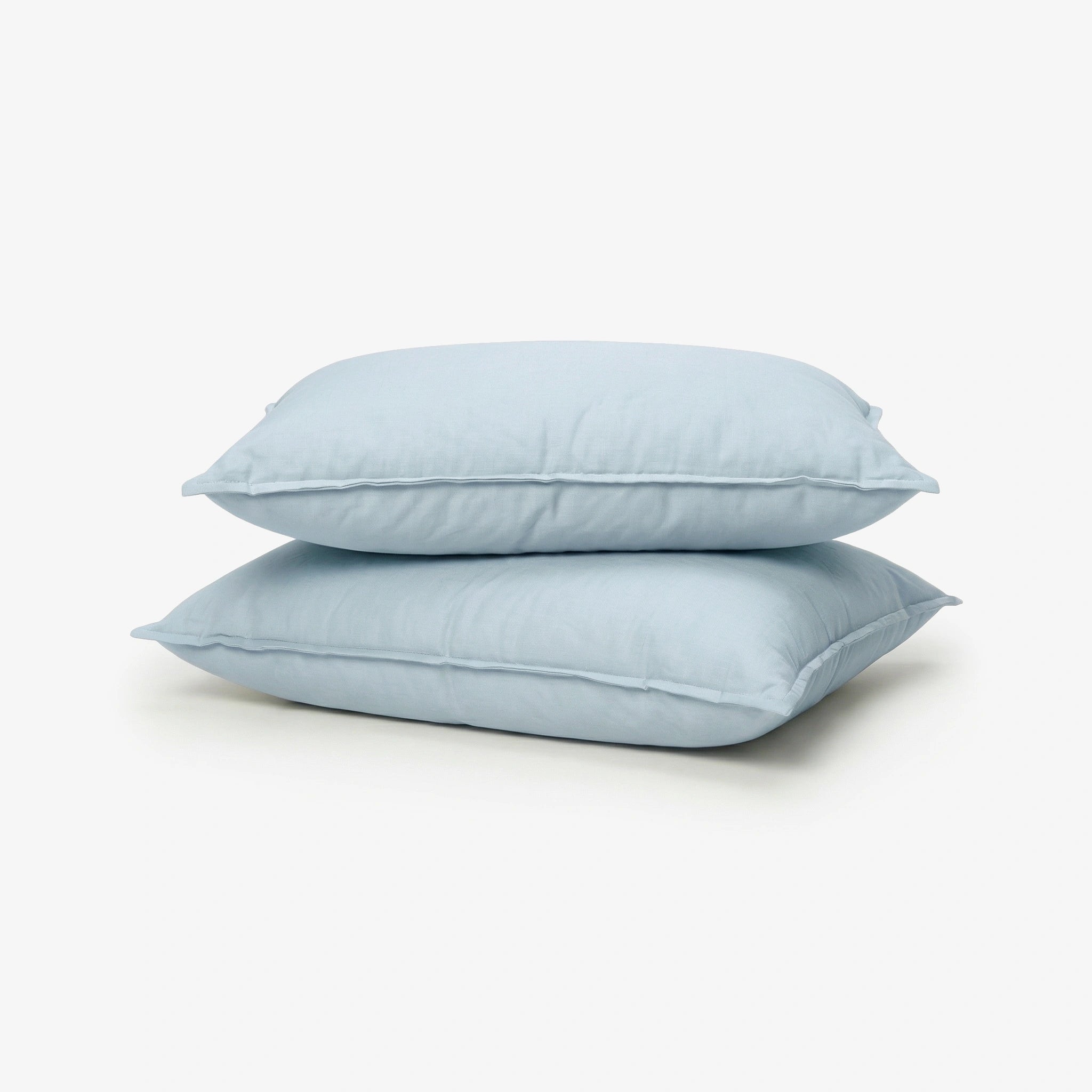 Italian Weave Pillow Covers- Set Of 2 - Skyline