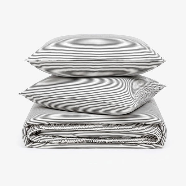 ZERIES PERCALE WEAVE EGYPTIAN COTTON FITTED BEDSHEET WITH 2 PILLOW CASES - Soleil