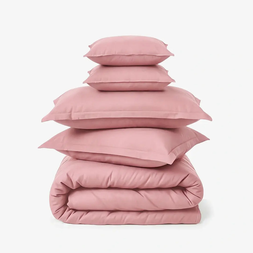 ZARF Egyptian Cotton Comforter With 2 Pillowcases & 2 Cushion Covers - Ballet