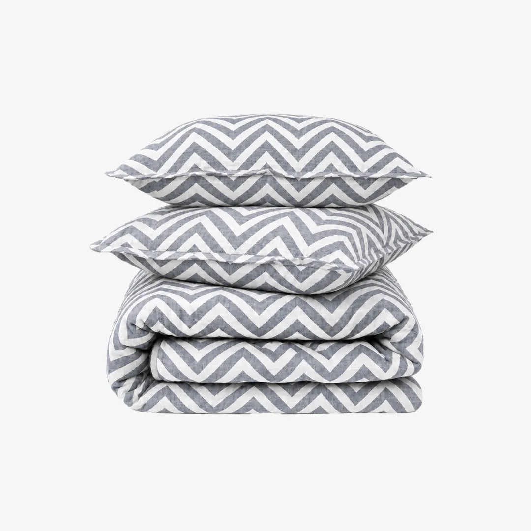 Zarf California King Size Plush Cotton AC Blanket With 2 Pillow Cases - Sapphire