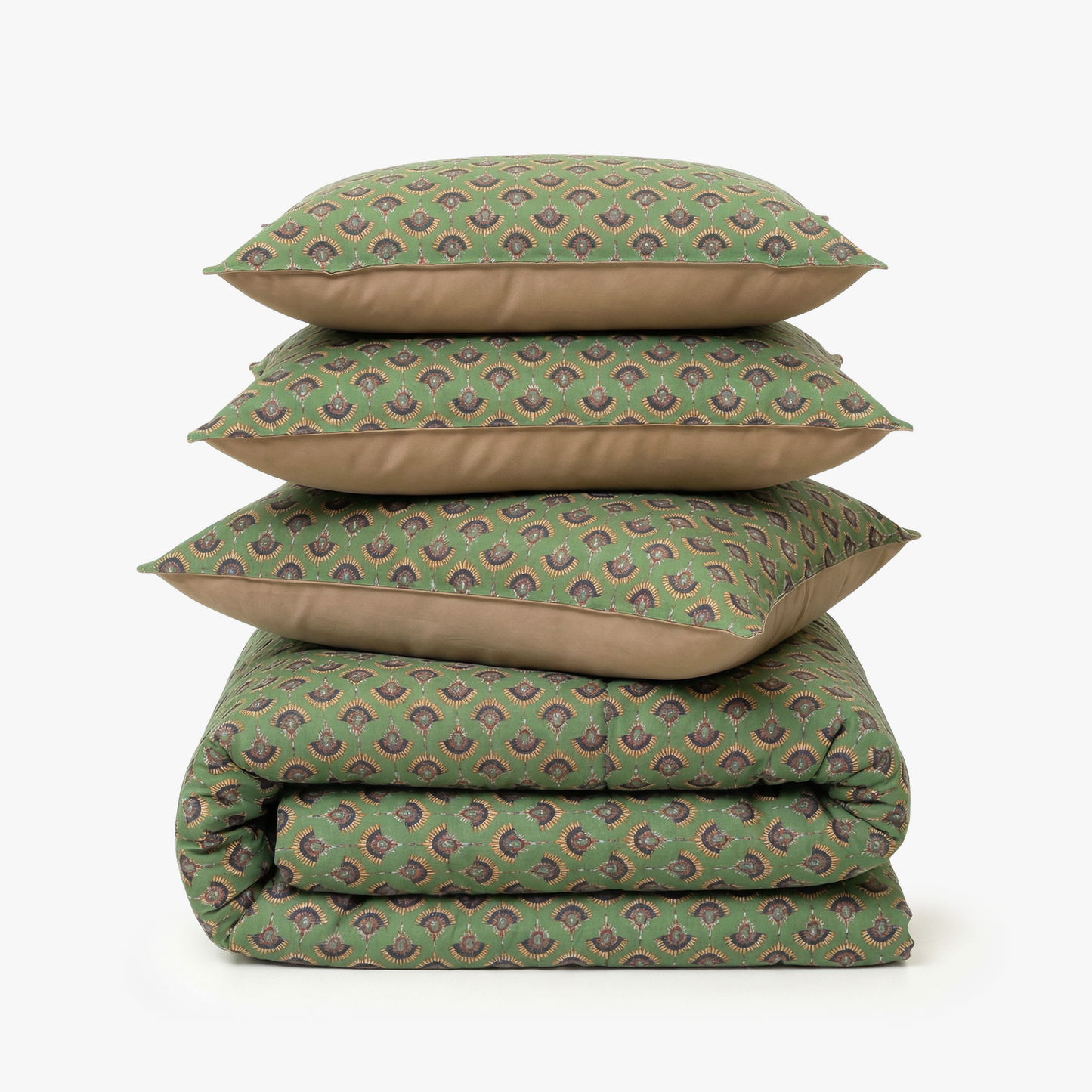 ZARF Reversible Baby Size Quilt With 1 Pillowcase - Vanya