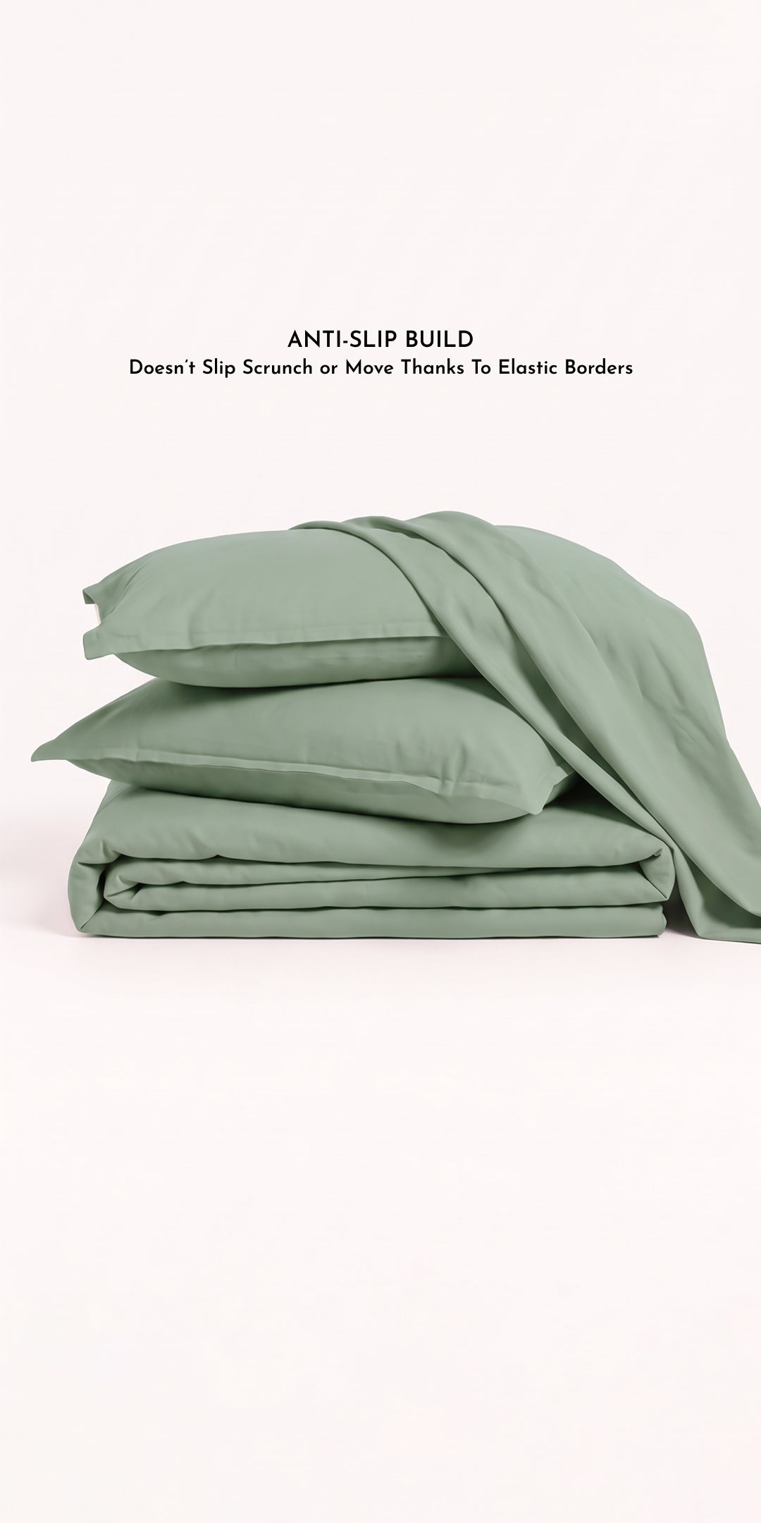 ZERIES PERCALE WEAVE EGYPTIAN COTTON FITTED BEDSHEET WITH 2 PILLOW CASES - Verdane