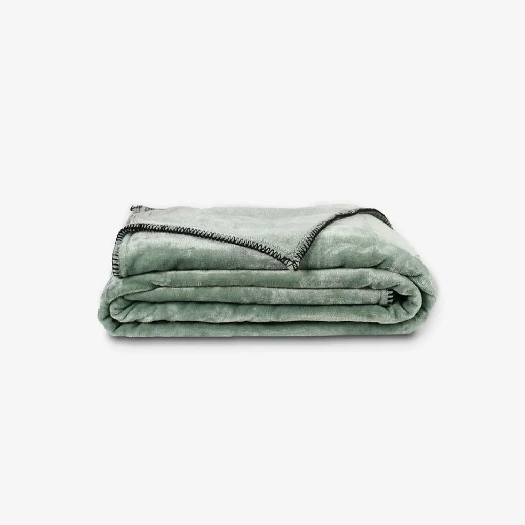 Zarf All-Season Premium AC Blanket With Two Cushion Covers - Eucalyptus