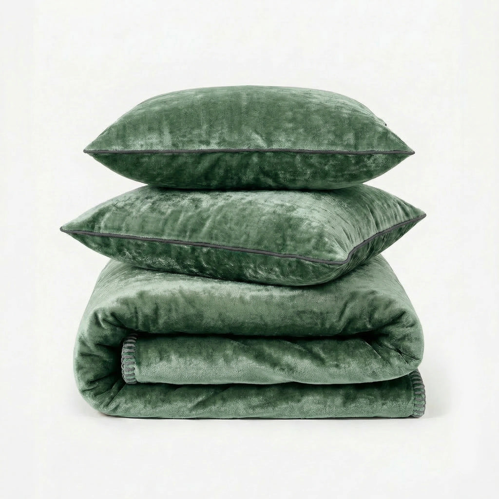 ZARF ALL-SEASON PREMIUM AC BLANKET SET OF 5 - Eucalyptus