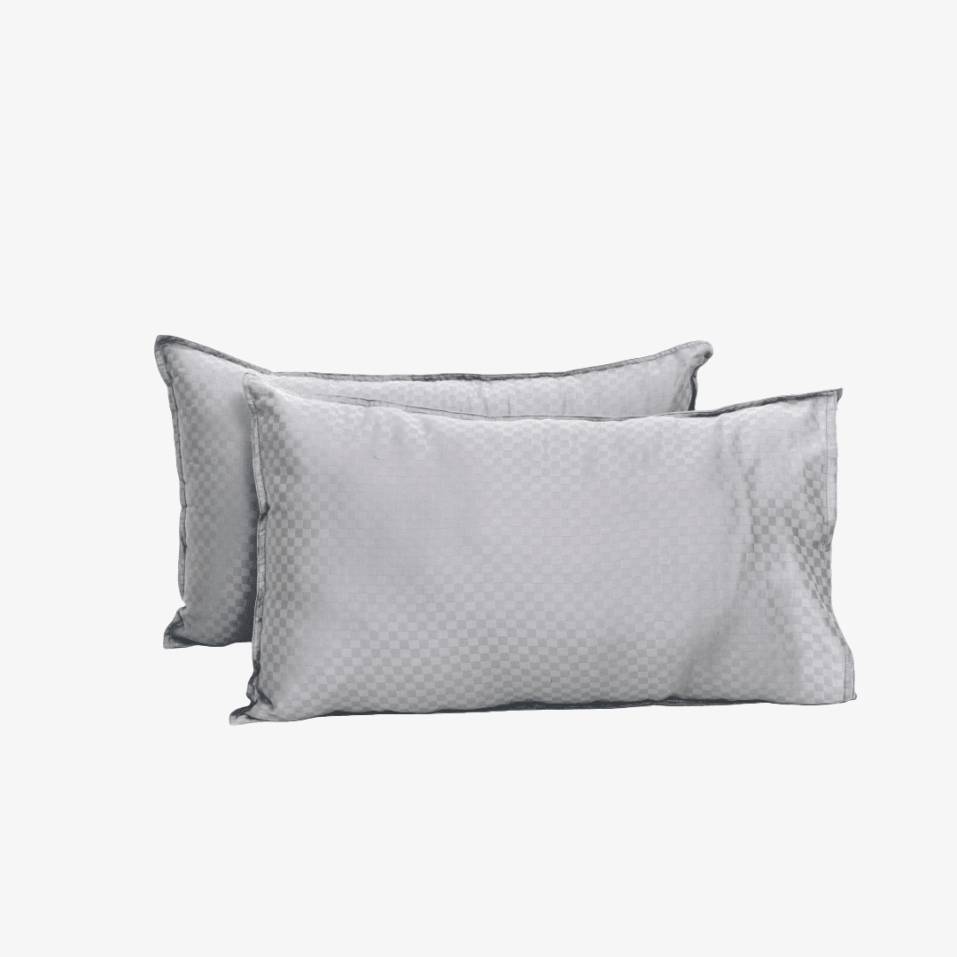 Egyptian Cotton Pillow Covers- Set Of 2 - Cenere