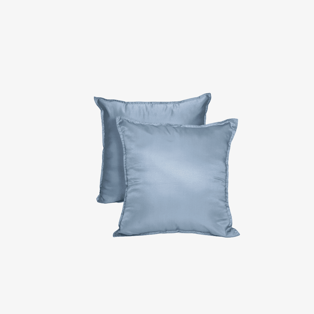 Italian Weave Cushion Covers- Set Of 2 - Skyline