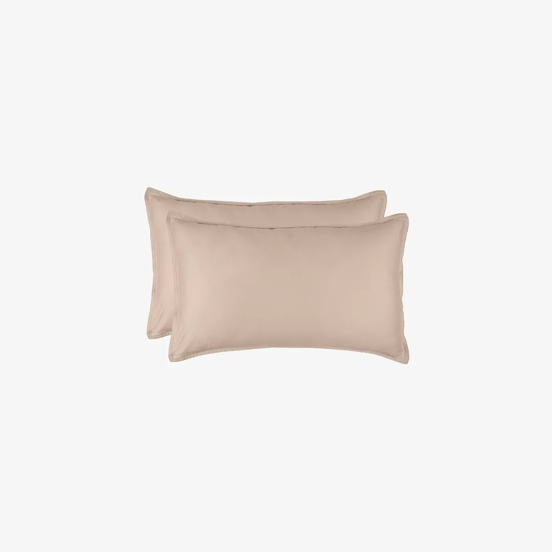 Egyptian Cotton Pillow Covers- Set Of 2 - Dove