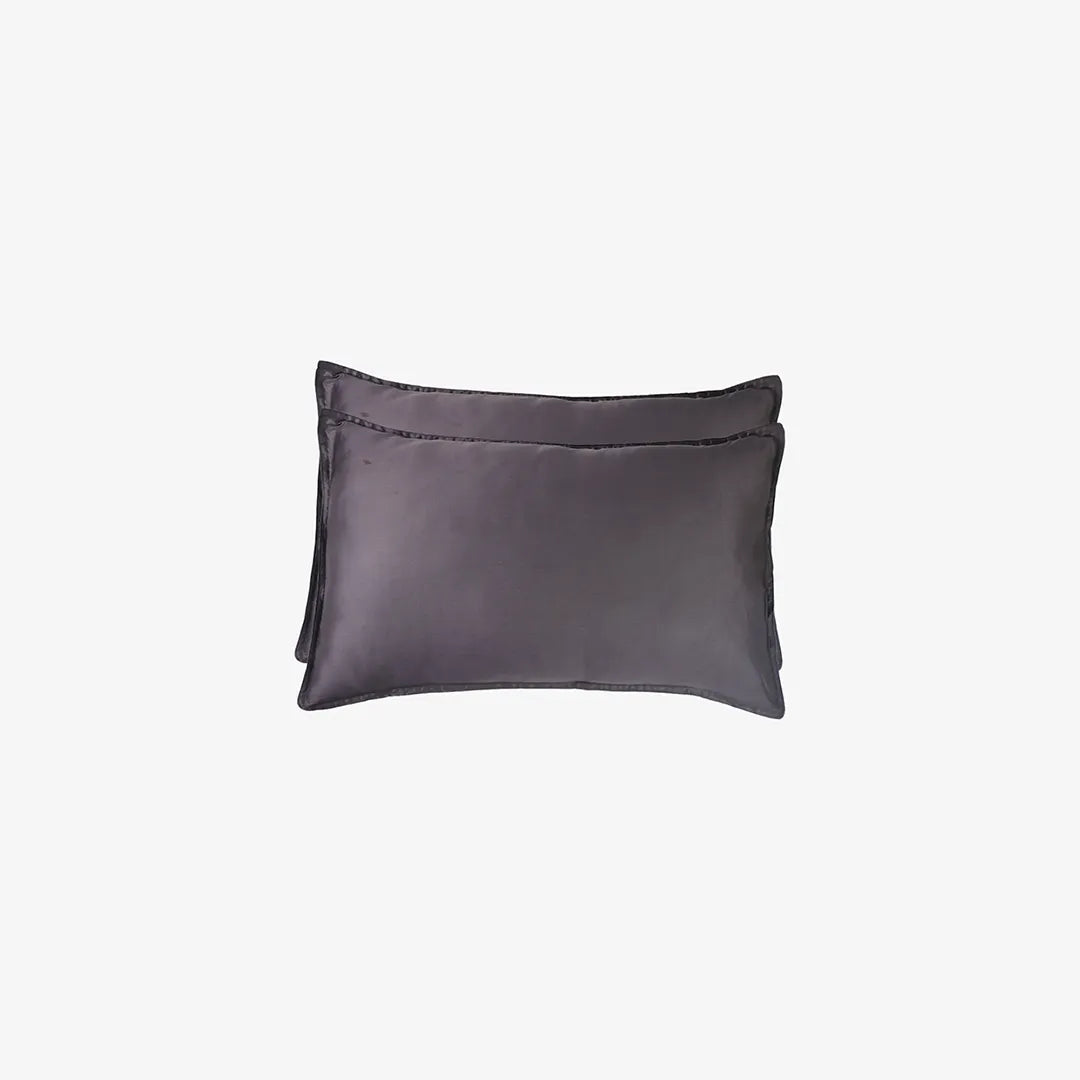 Egyptian Cotton Pillow Covers- Set Of 2 - Raven