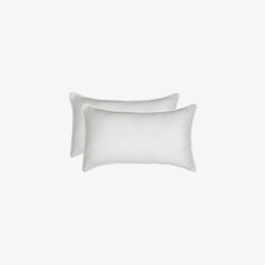 Italian Weave Pillow Covers- Set Of 2 - Porcelain