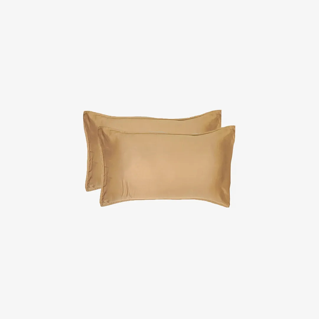 Italian Weave Pillow Covers- Set Of 2 - Butterscotch