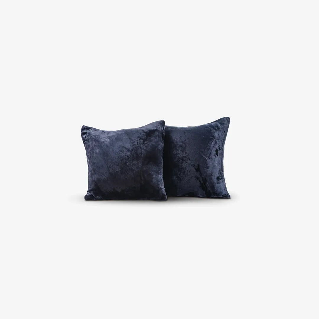 2 luxe Cushion Covers - Onyx